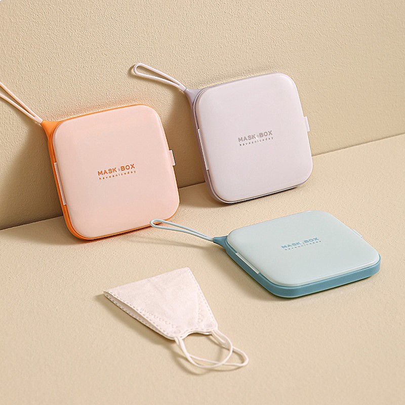 Face Mask Storage Box - 1PC Reusable Mask Storage Bag Anti