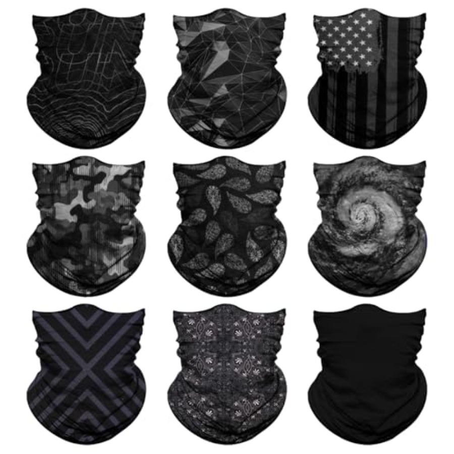 Neck Gaiter for Men Women Head - Neck Gaiter Face Cover ulasan dan harga