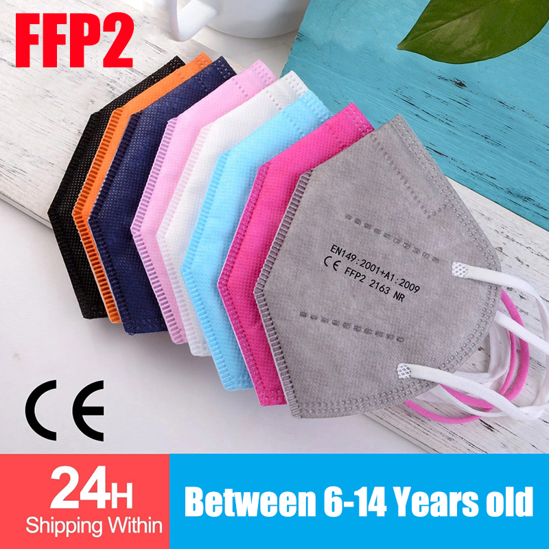 100pcs Kids mascarillas fpp2 B - Disposable Surgical Mask ulasan dan harga