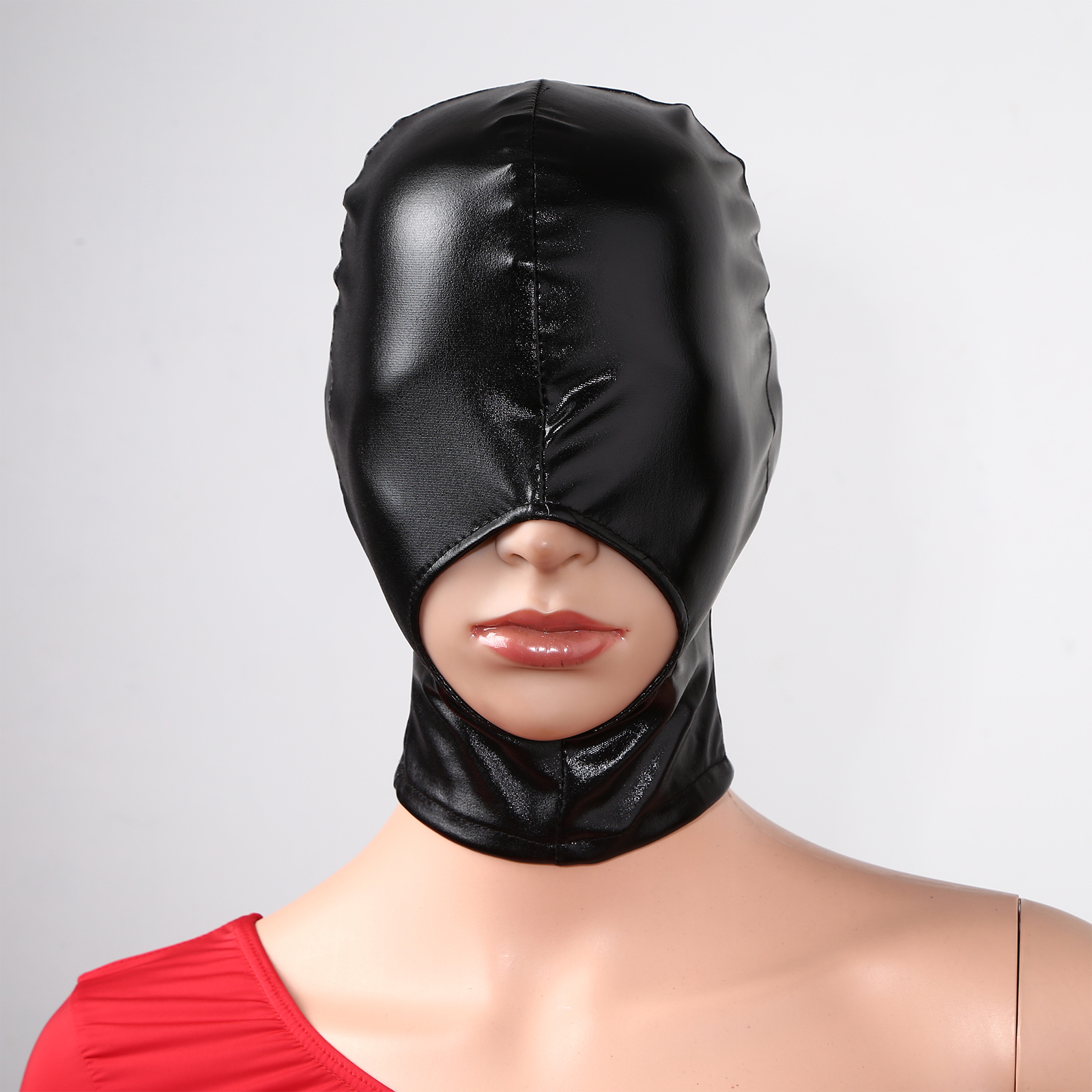 Adult Men Women Black Leather  - Black Face Mask Pack ulasan dan harga