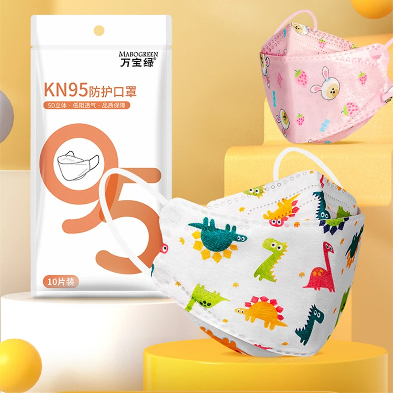 10PCS/Pack 0-2 Years & 3-7 Yea - Kids Face Mask ulasan dan harga