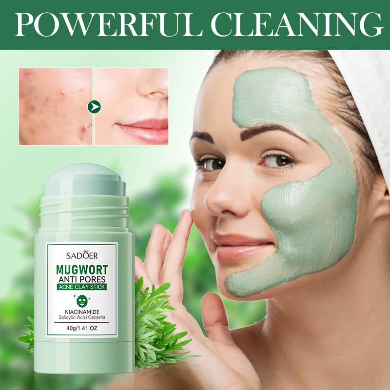 Mugwort Clay Stick Anti-Acne C - Dust Mask Construction ulasan dan harga