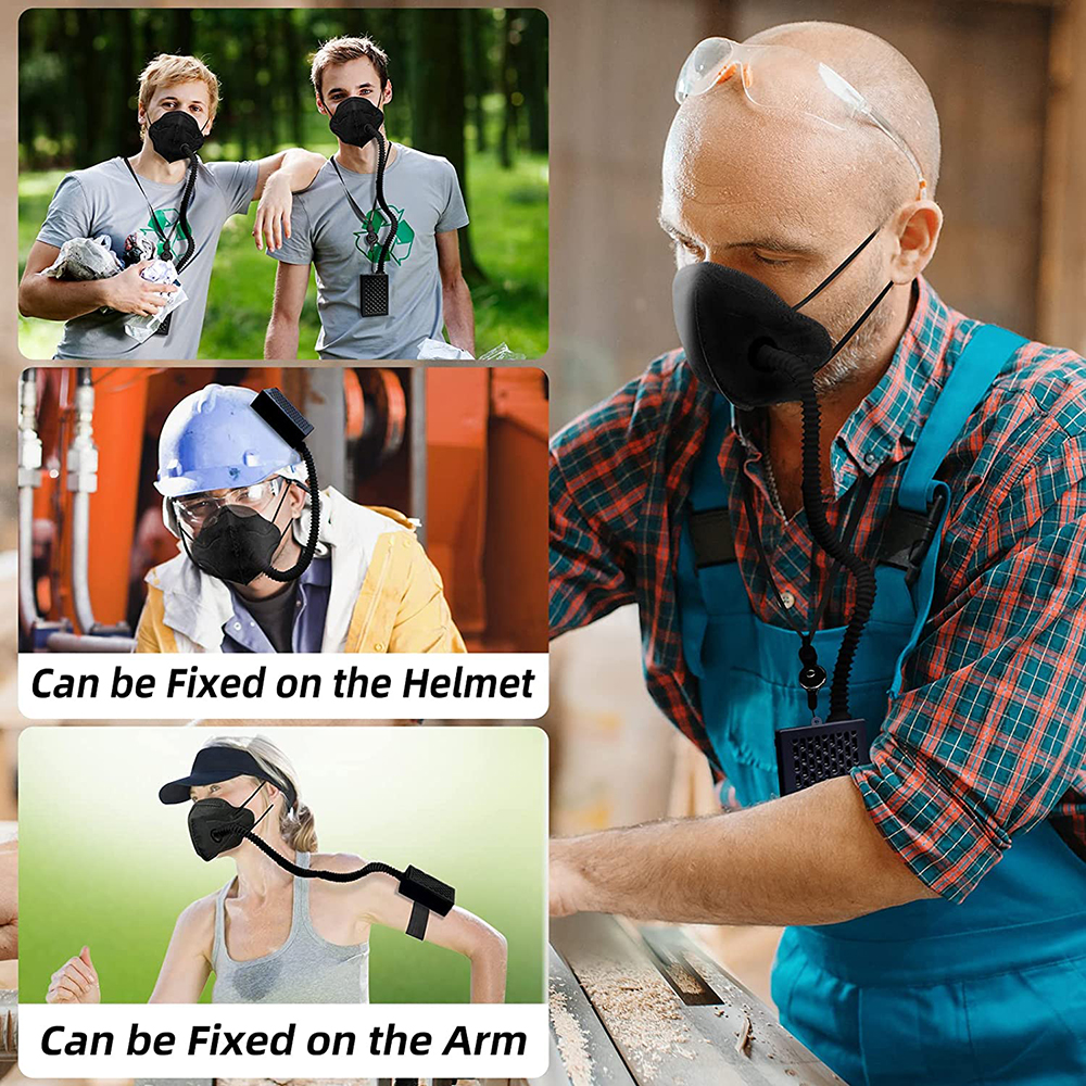 Electric KN95 Mask with Fan -  - Kn95 Respirator Mask ulasan dan harga