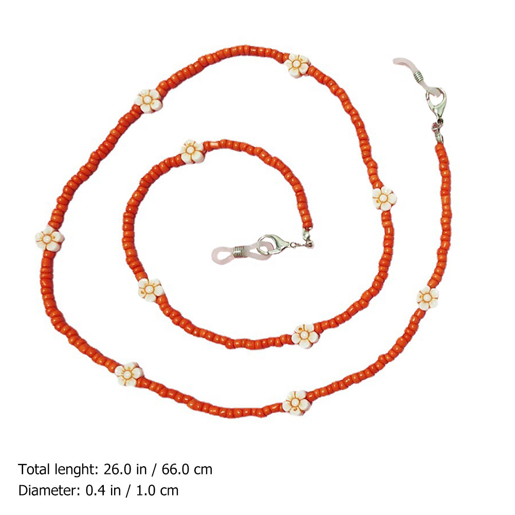 Bohemian Beaded Lanyard Chain  - Mask Chain Holder ulasan dan harga