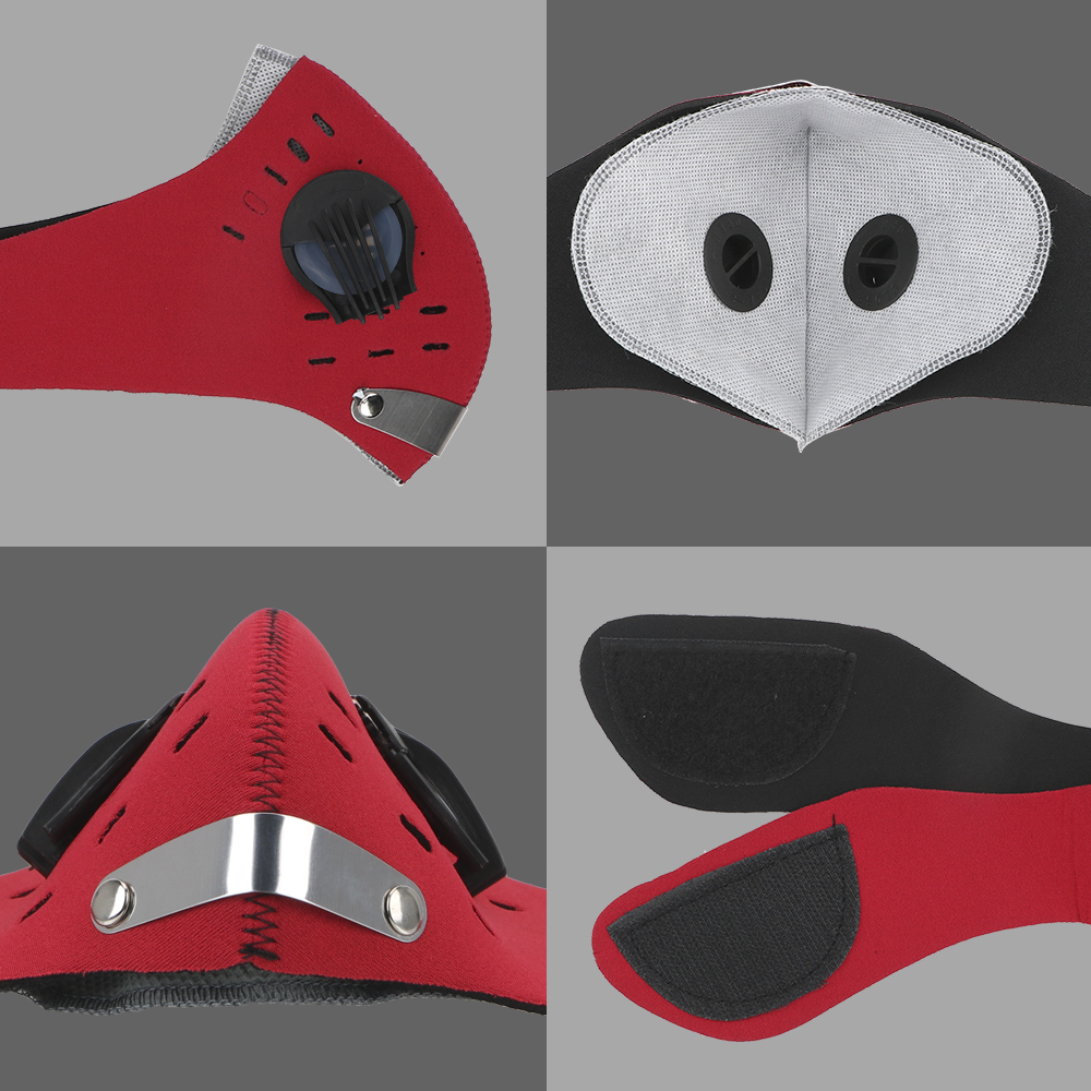 Protective Cycling Mask Sports - Anti Pollution Mask ulasan dan harga