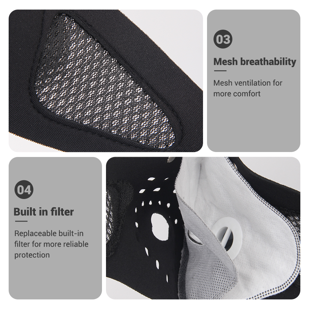 Motorcycle Mask Summer Breatha - Anti Pollution Mask ulasan dan harga
