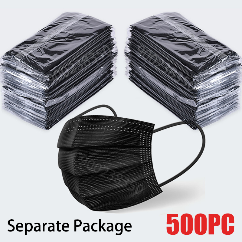 10/50/100/200/500pcs Mask Disp - Disposable Surgical Mask ulasan dan harga