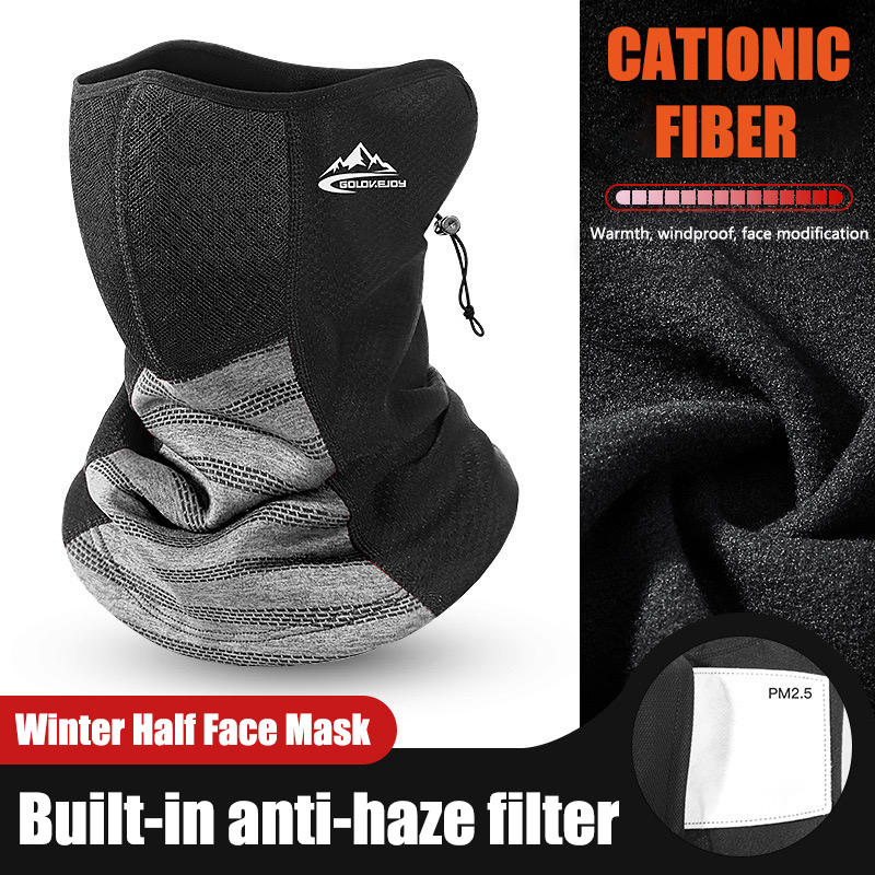 Motorcycle Thermal Face Bandan - Neck Gaiter Face Cover ulasan dan harga