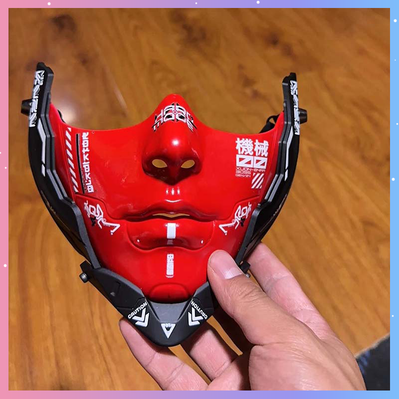 Cyber Punk Half Face Mask Mech - Respirator Half Face ulasan dan harga