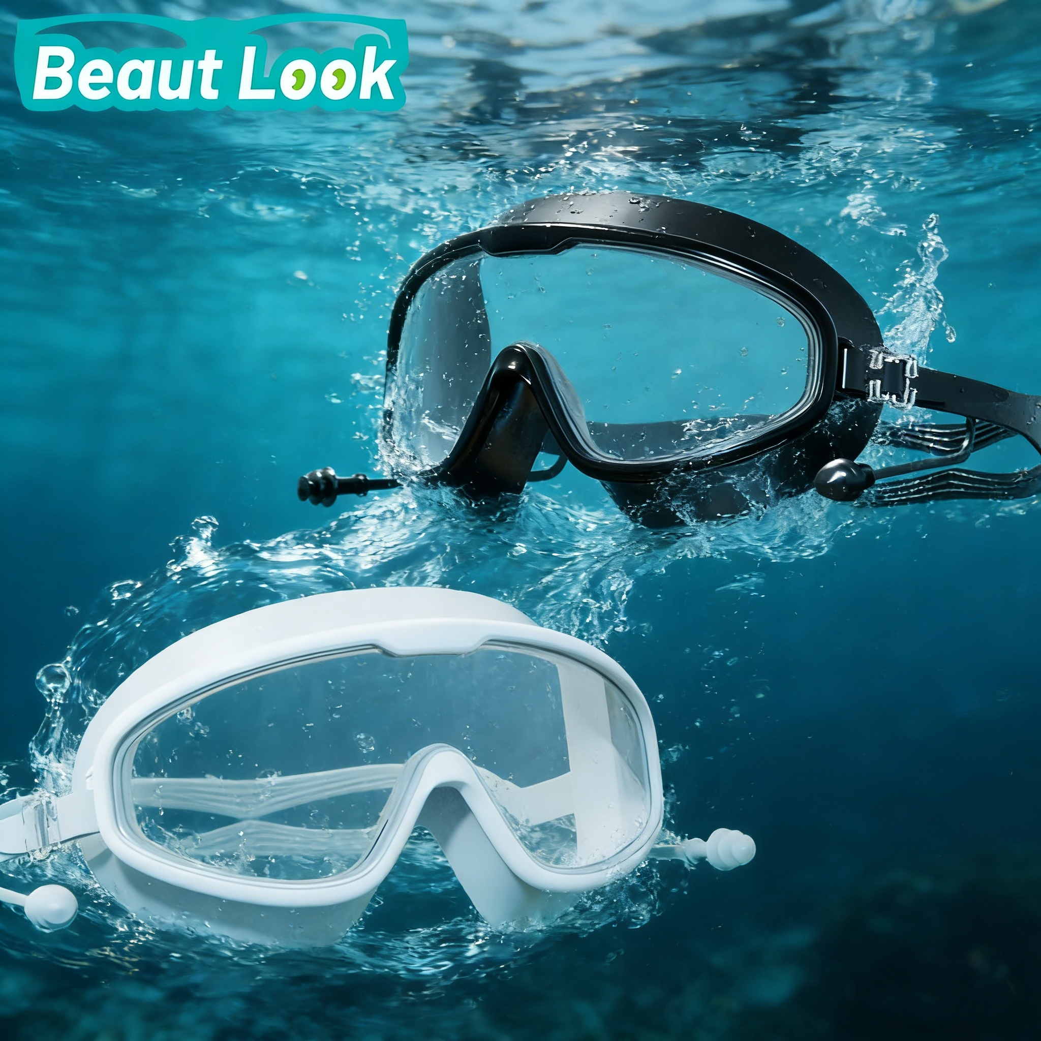 Snorkel Diving Mask with Built - Anti Pollution Mask ulasan dan harga