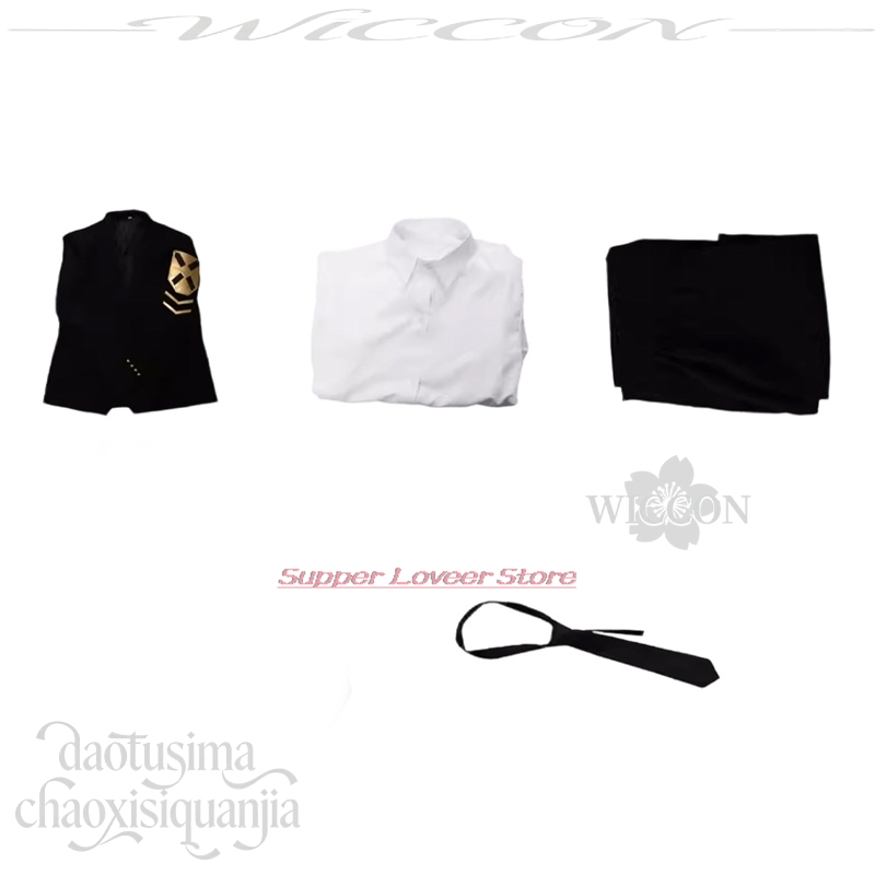 Anime Game Limbus Company Cosp - Black Face Mask Pack ulasan dan harga