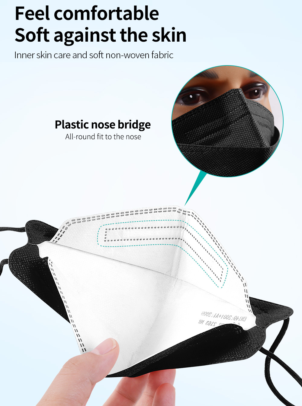 fpp2 CE Protective maske anti  - Disposable Surgical Mask ulasan dan harga