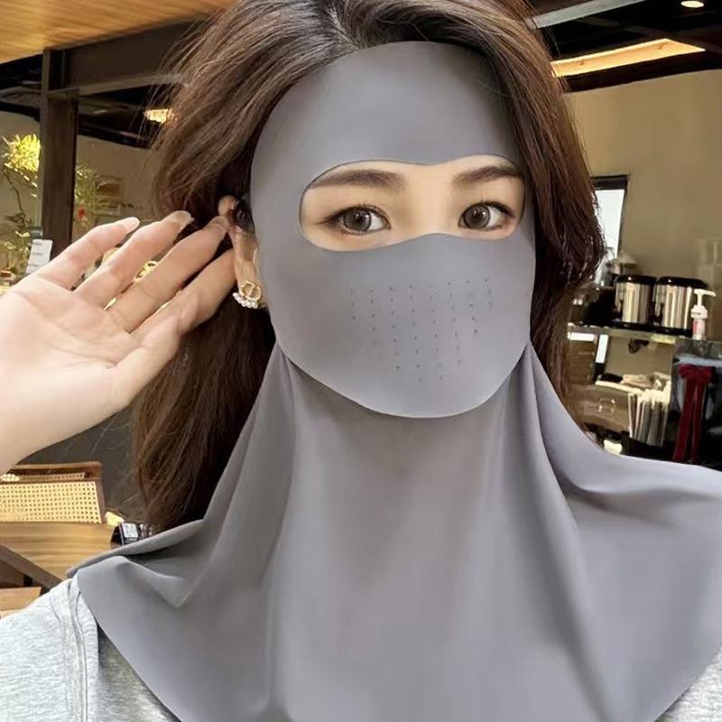 2026 New Fashion Ice Silk Sun  - Sports Mask Breathable ulasan dan harga