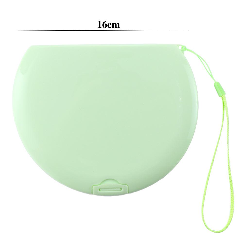 Unisex Portable Semicircle Fac - Face Mask Storage Box ulasan dan harga