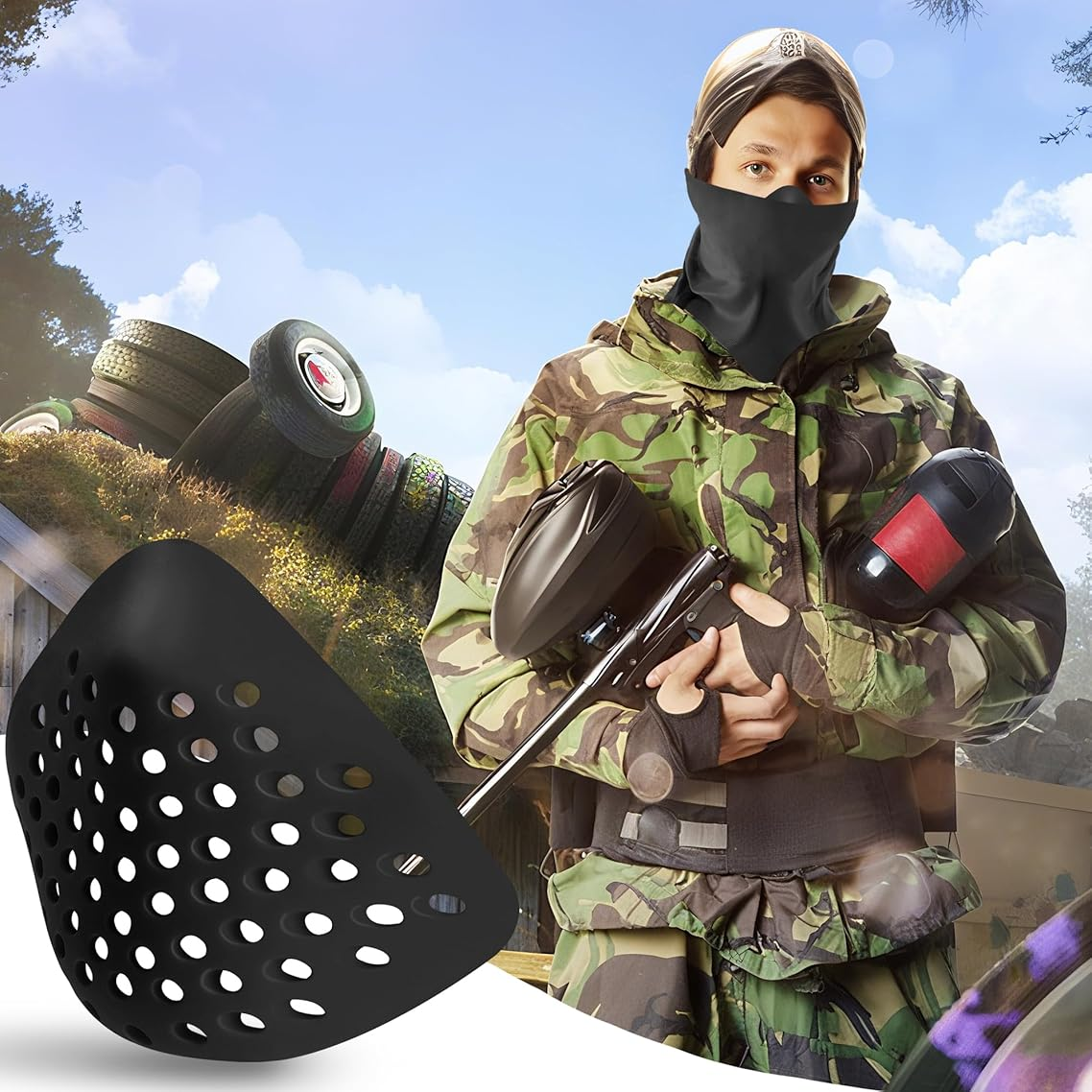 Half Face Bracket Silicone Mas - Silicone Mask Bracket ulasan dan harga