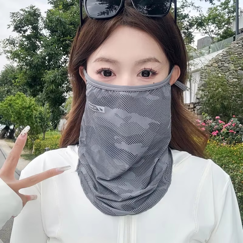 Cycling Mask Anti-UV Sunscreen - Sports Mask Breathable ulasan dan harga